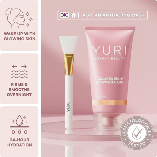 YURI Collagen Night Wrapping Mask - #1 Korean Anti-Aging Mask